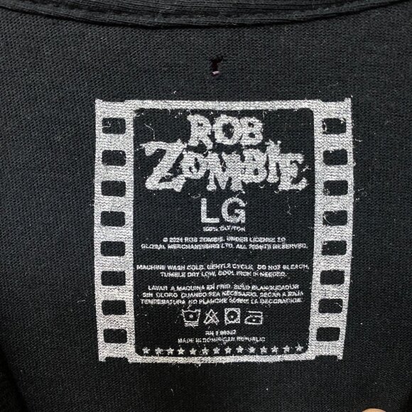 Rob Zombie Dragula Hellbilly Deluxe Comic Style T-Shirt Large - Picture 4 of 4